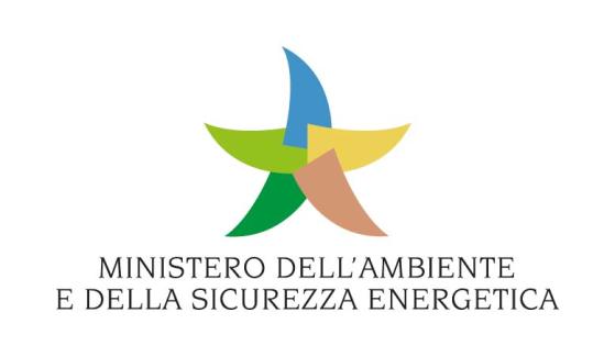Logo del Ministero dell'Ambiente e della sicurezza energetica