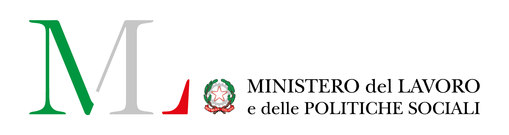 Logo del Ministero del lavoro e delle politiche sociali