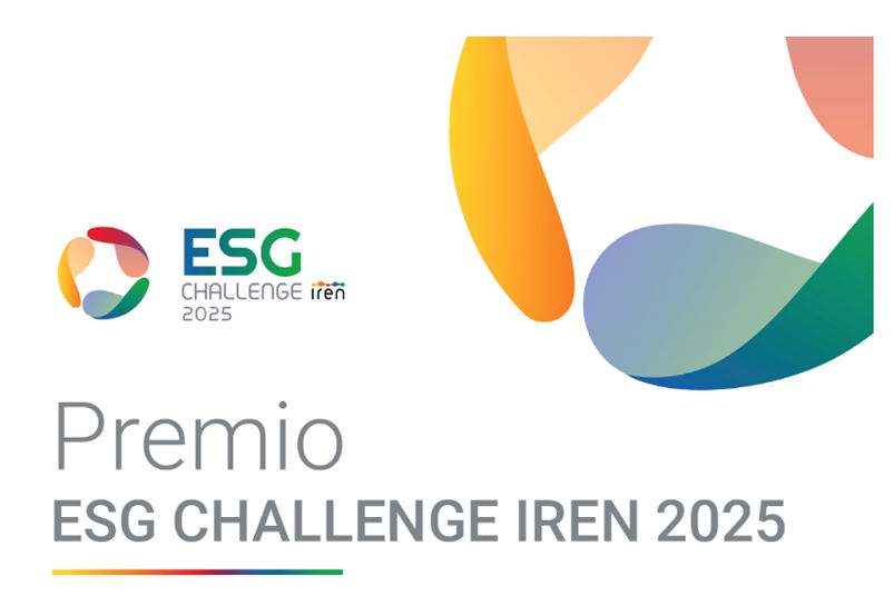 locandina del Premio ESG Challenge Iren 2025